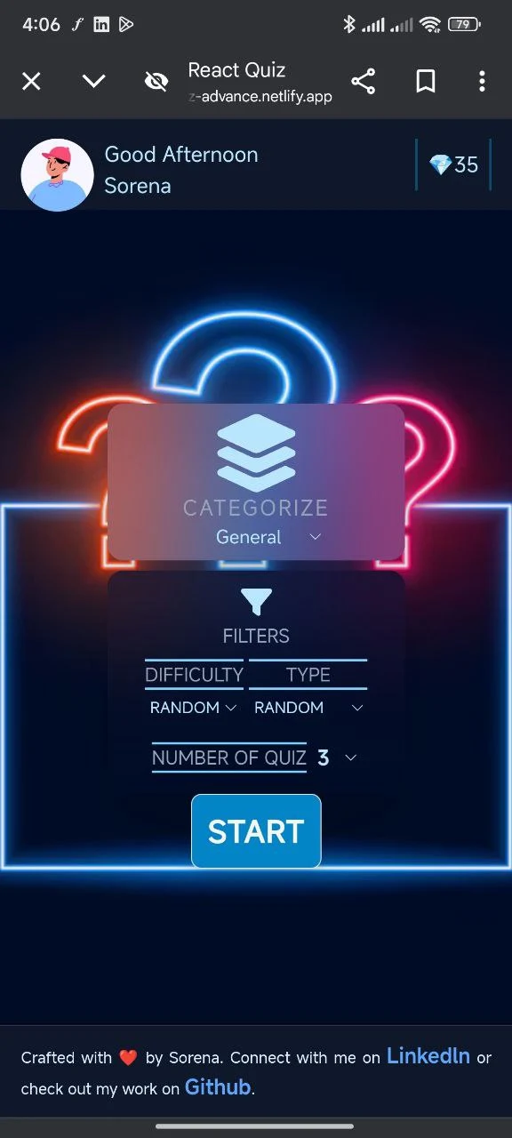 3 : React Quiz